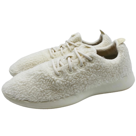 allbirds Other - Allbirds Sneakers Wool Runner Fluffs WRF Natural White Low Top Size 11